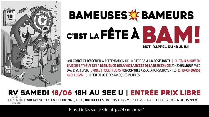 BAM! News - La fête à BAM !