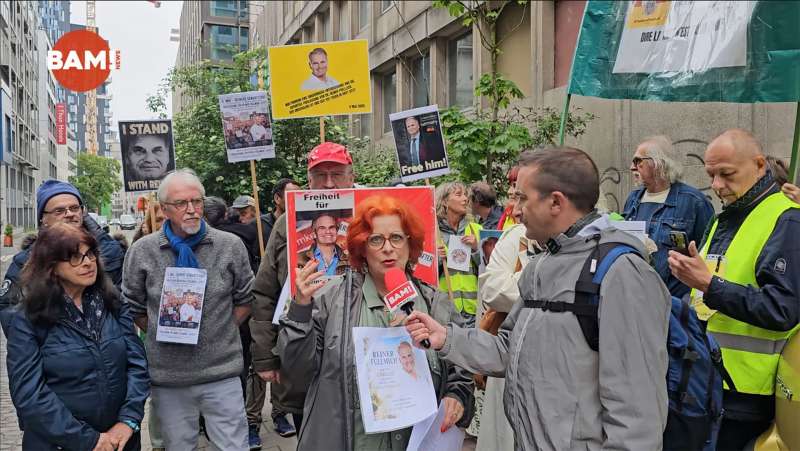 Pétition pour la libération de REINER FUELLMICH, déposée dans 15 ambassades d'Allemagne